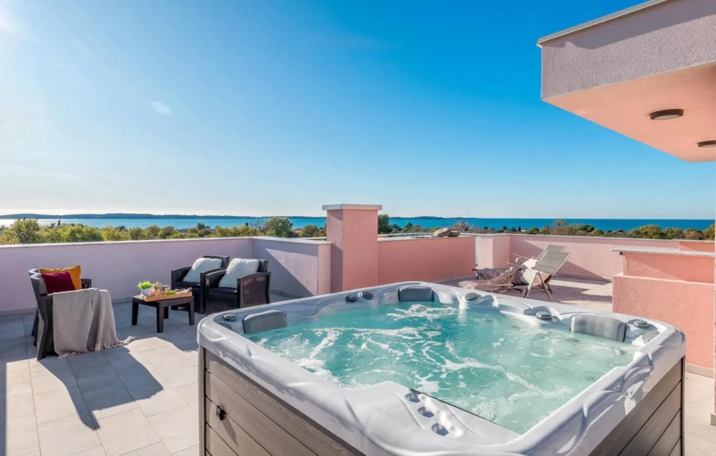Villa Karizma - Sea View, Swimming Pool, Hot Tub, Brijuni, Fazana, Peroj Croatia